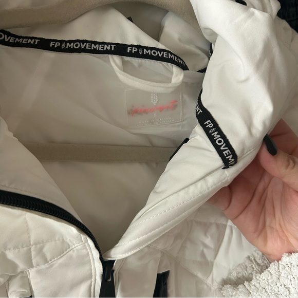 NWT Rare Free People All Prepped Parka Ski Jacket White - Picture 7 of 9